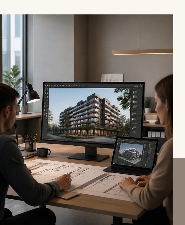 3D визуализация архитектуры и объектов строительства в Осинниках