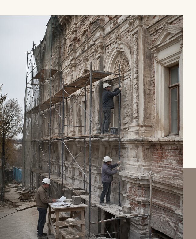Реставрация объектов культурного наследия под ключ в Осинниках