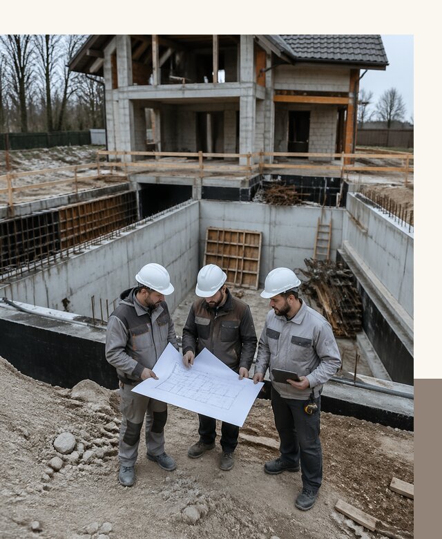 Проектирование и строительство домов с подвалом под ключ в Осинниках